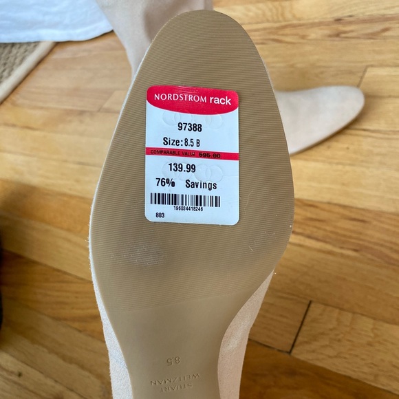 Brand new, never worn Stuart Weiztman booties. - Picture 6 of 6